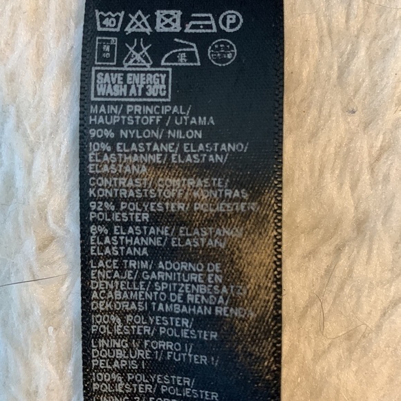 New!! Topshop Petite Lace Embroidered Mini Dress Size 6 - Picture 16 of 17